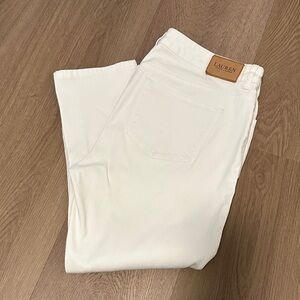 Ralph Lauren White Denim Pants NWOT
